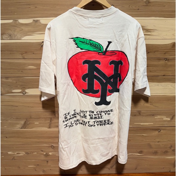 NEW Homme + Femme Hollywood Oakland A’s NY New York Mets Streetwear Shirt XL NWT - Picture 2 of 7